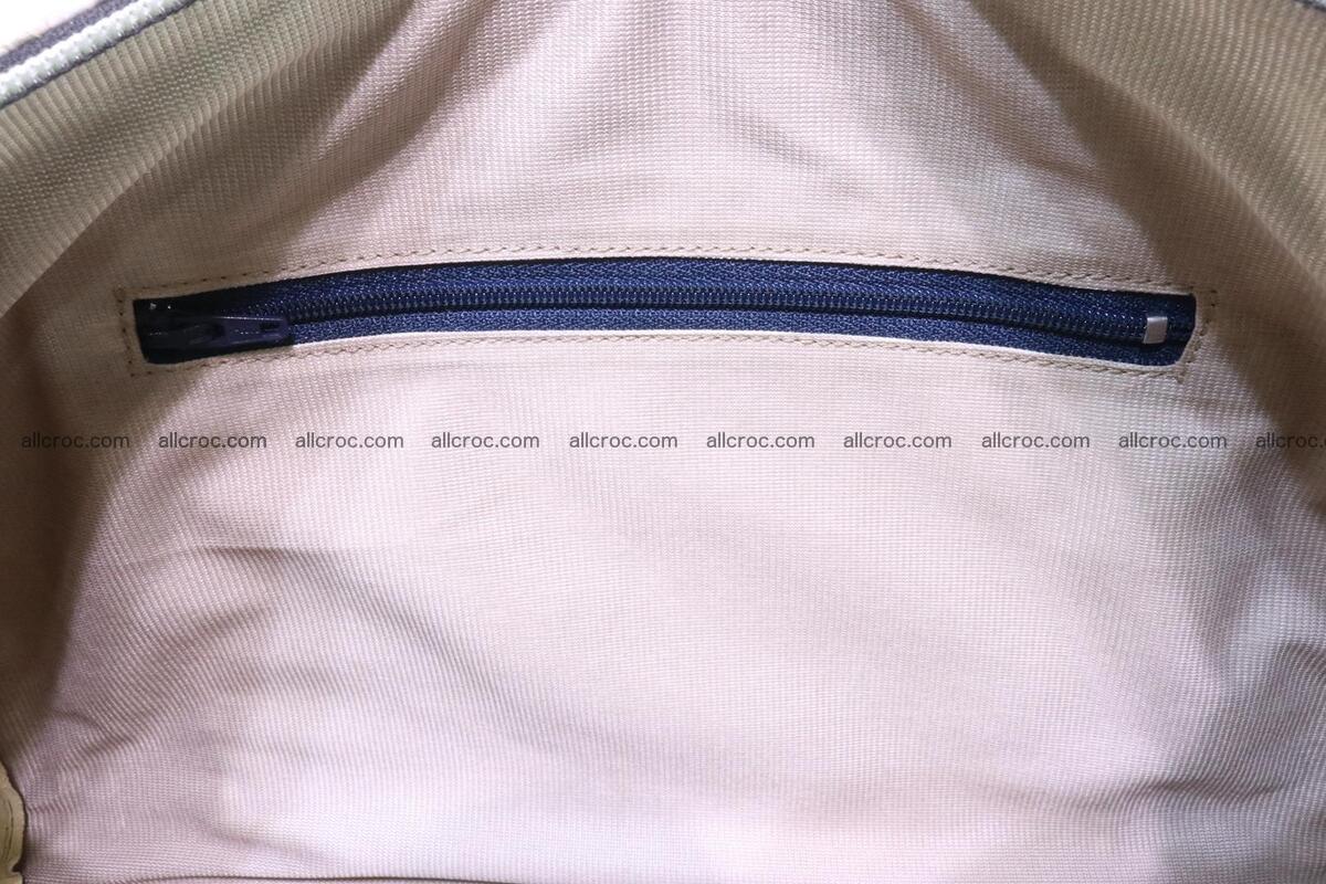 Ladies handbag, valise from genuine python skin 207 Foto 10