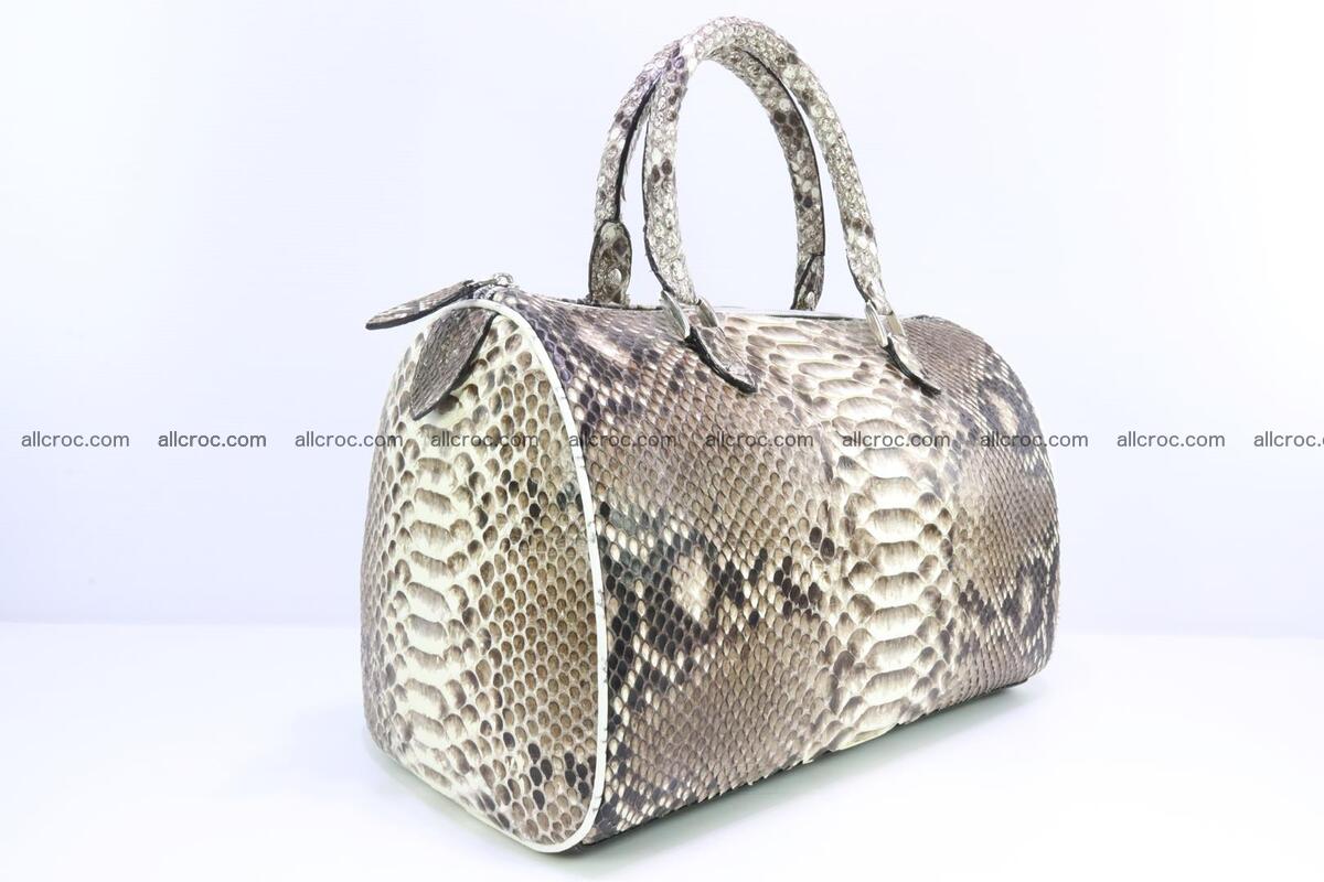 Ladies handbag, valise from genuine python skin 208 Foto 1