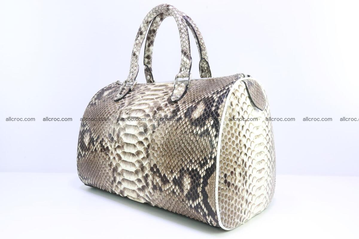 Ladies handbag, valise from genuine python skin 208 Foto 2