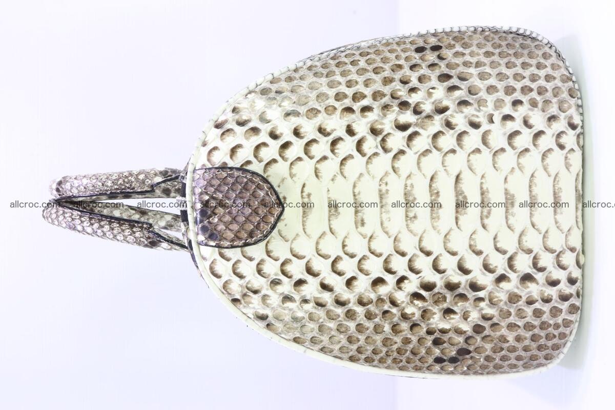 Ladies handbag, valise from genuine python skin 208 Foto 3