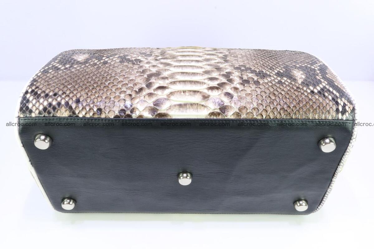 Ladies handbag, valise from genuine python skin 208 Foto 5