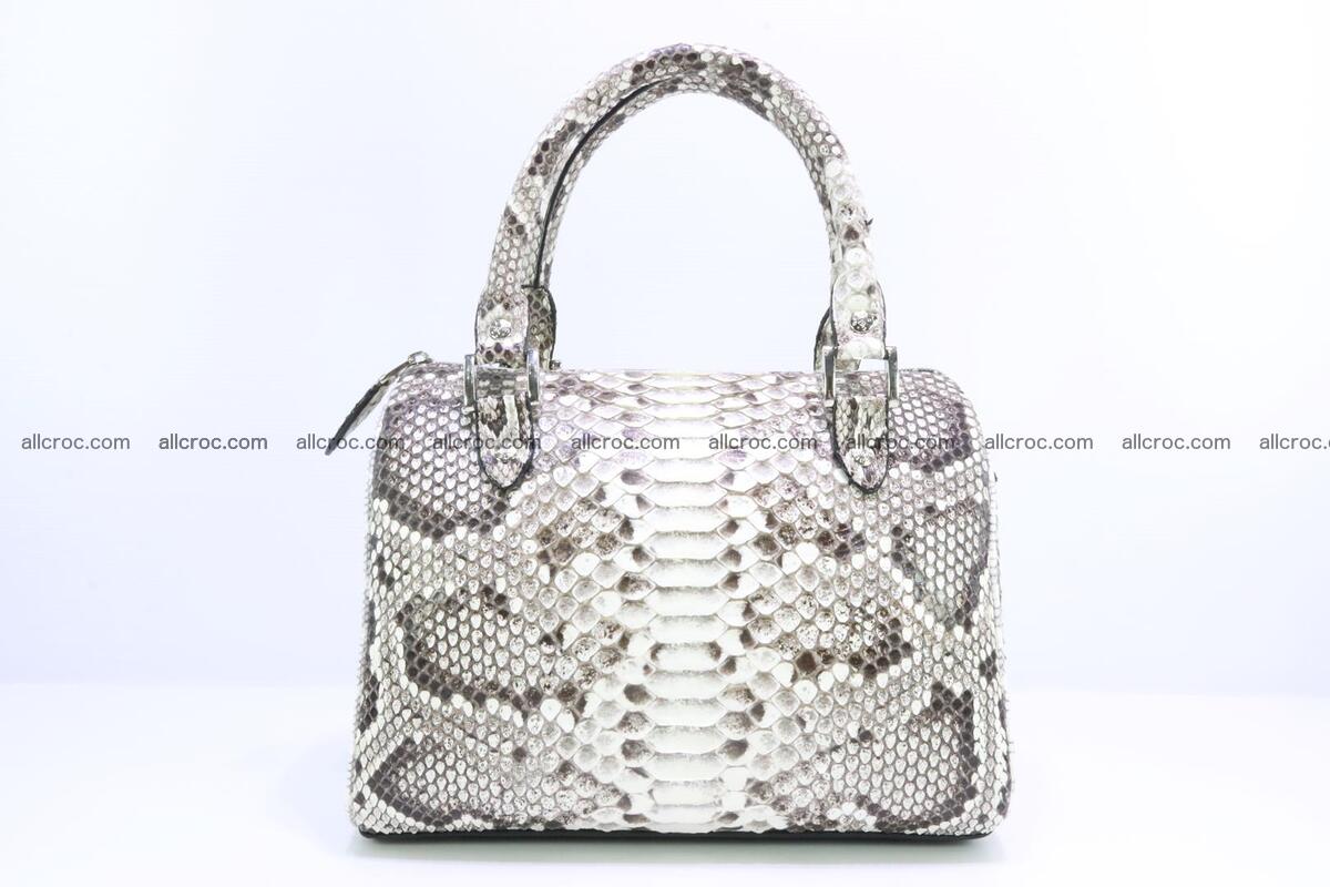 Ladies handbag, valise from genuine python skin MINI 209 Foto 0