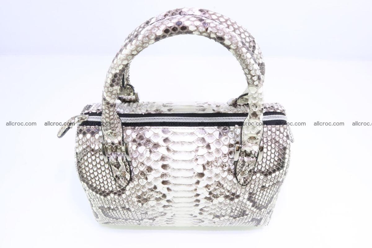 Ladies handbag, valise from genuine python skin MINI 209 Foto 4