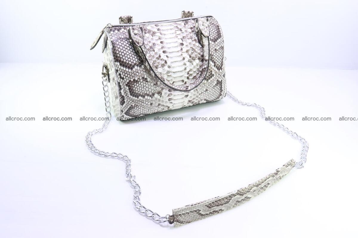 Ladies handbag, valise from genuine python skin MINI 209 Foto 5