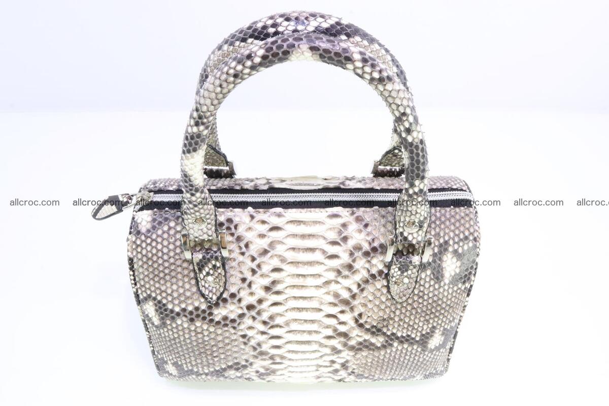 Ladies handbag, valise from genuine python skin MINI 210 Foto 5