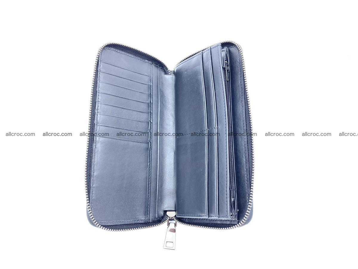 Lizard skin wallet with zip 883 Foto 7