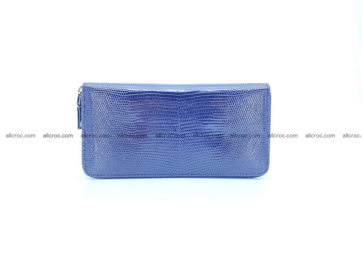 Lizard skin wallet with zip 883 Foto 2