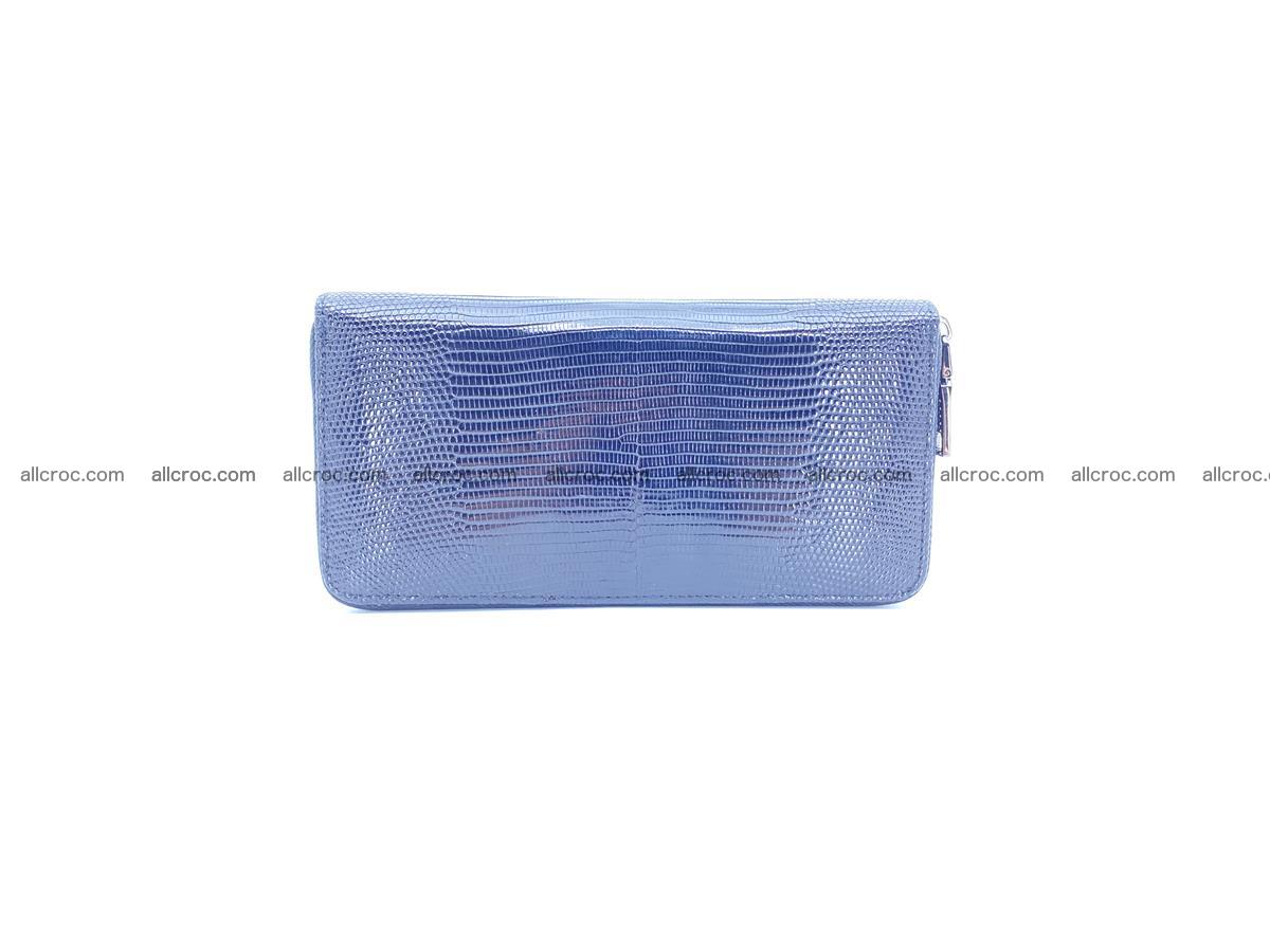 Lizard skin wallet with zip 883 Foto 3