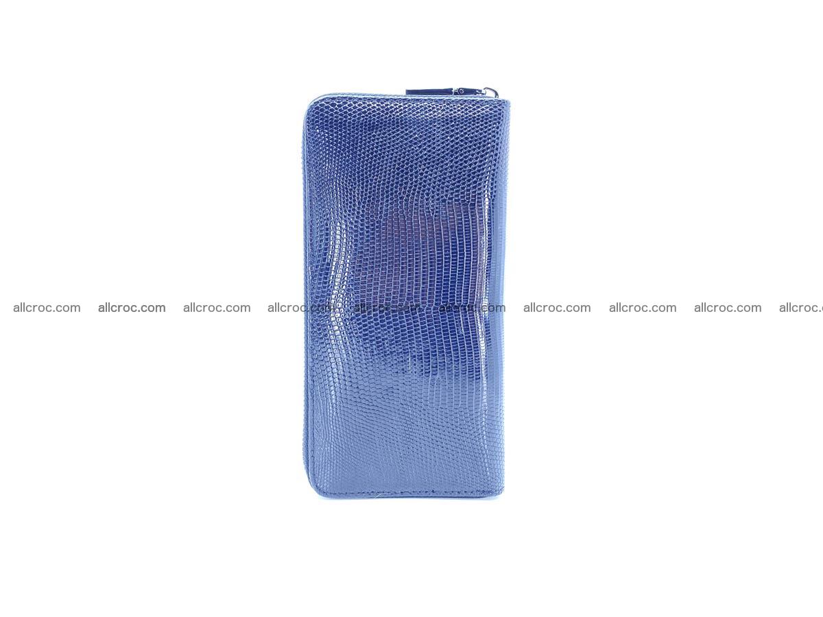 Lizard skin wallet with zip 883 Foto 4