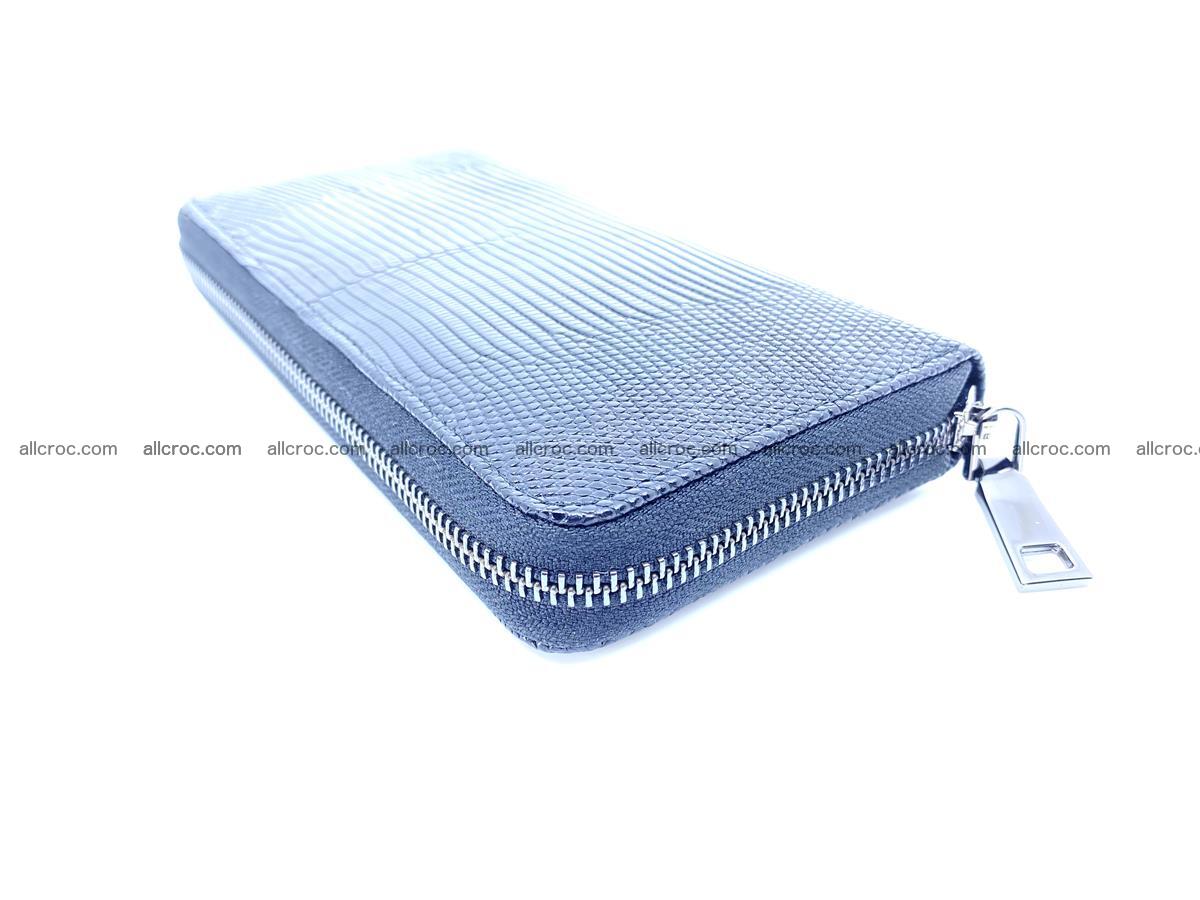 Lizard skin wallet with zip 883 Foto 1