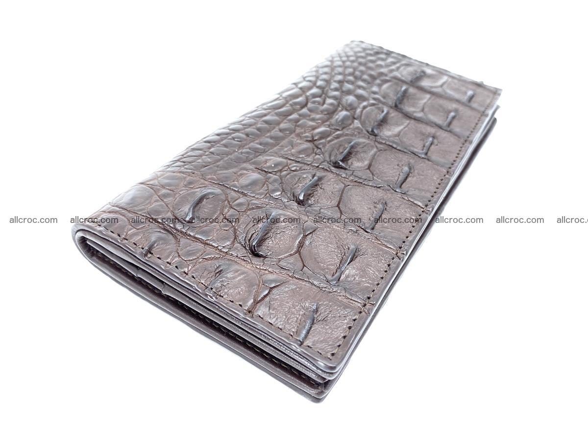 Crocodile skin long wallet 490 Foto 0