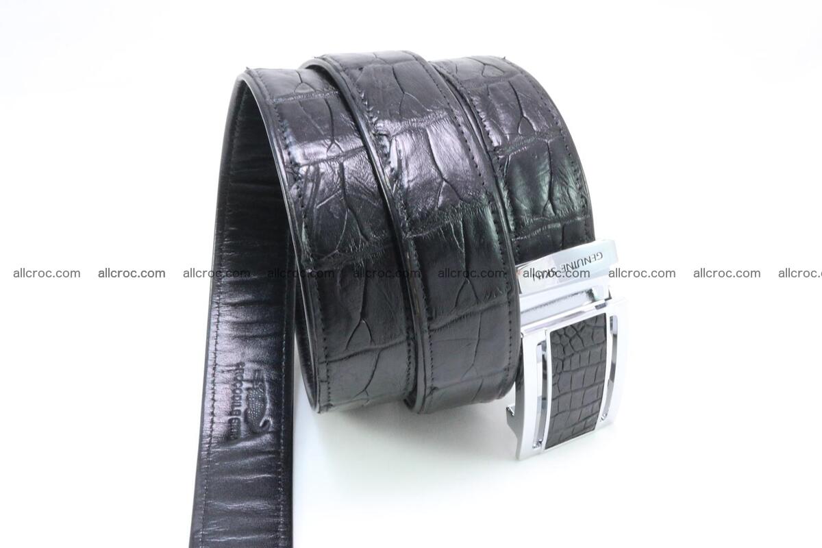 Crocodile leather belt 026 Foto 1