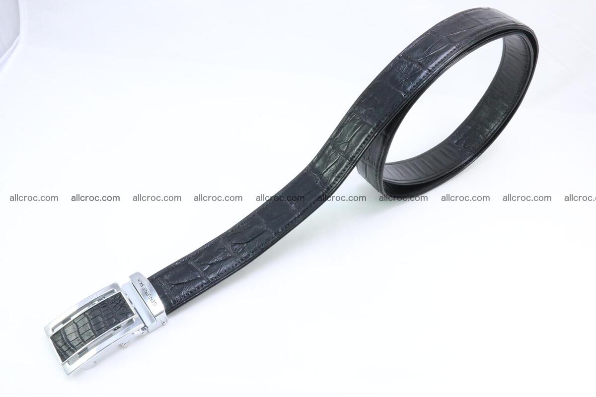 Crocodile leather belt 026 Foto 2