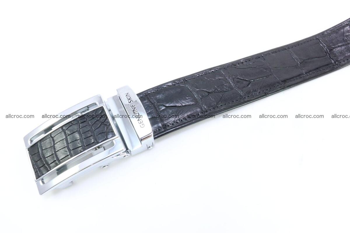 Crocodile leather belt 026 Foto 3