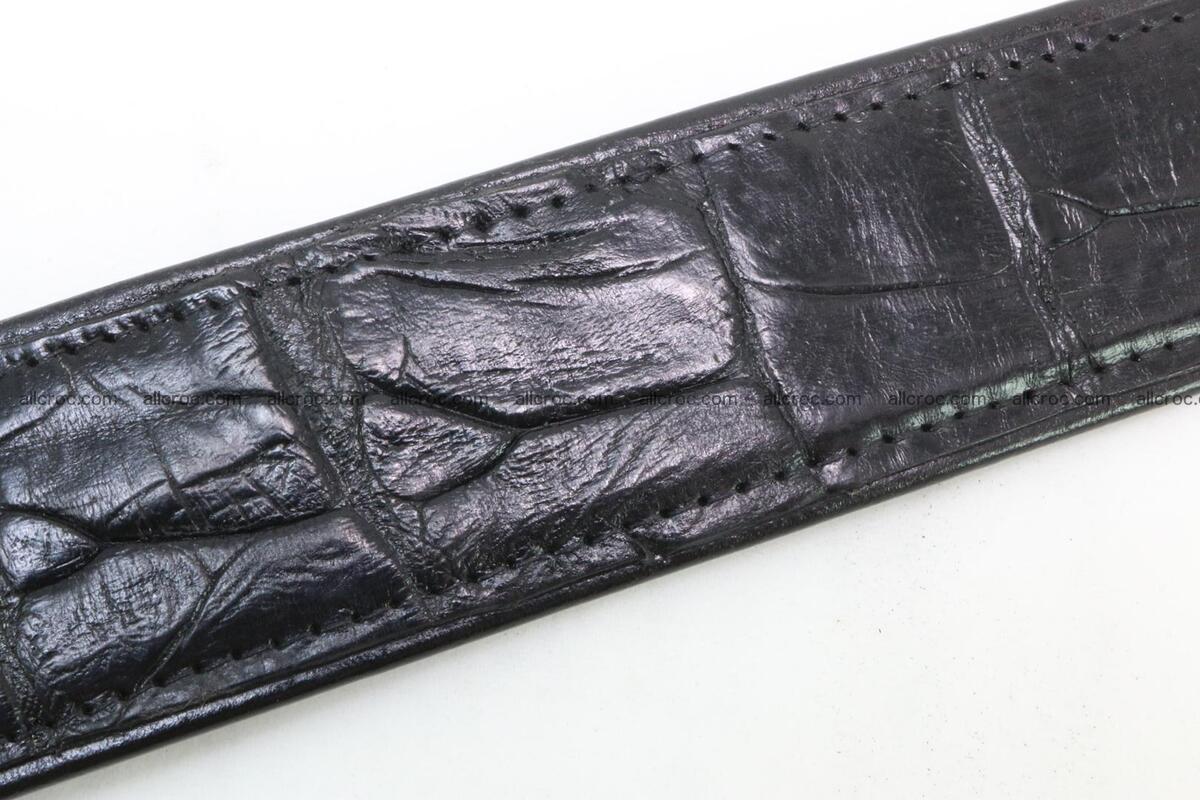 Crocodile leather belt 026 Foto 5