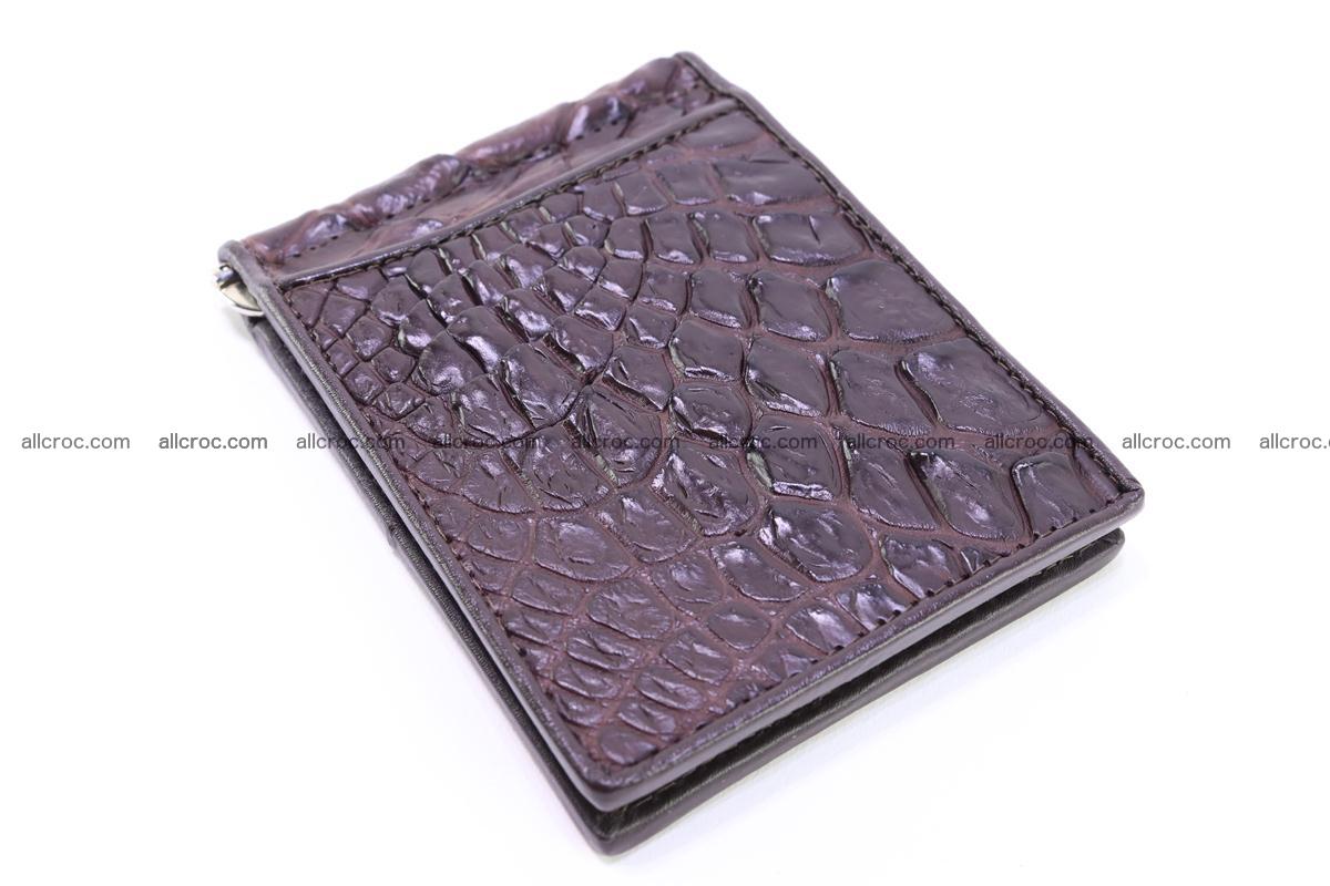 Crocodile skin moneyclip 239 Foto 3