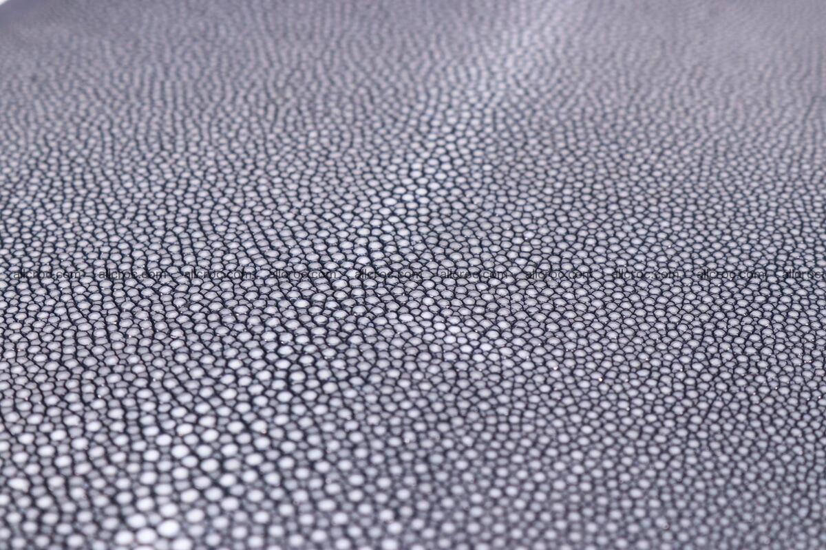 Sanded stingray skin long shape 8 inches 1278 Foto 2