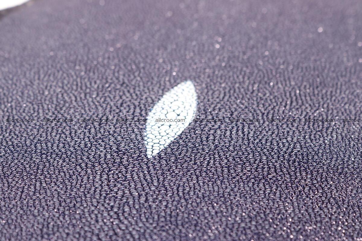 Stingray skin round shape 10 inches 1272 Foto 3