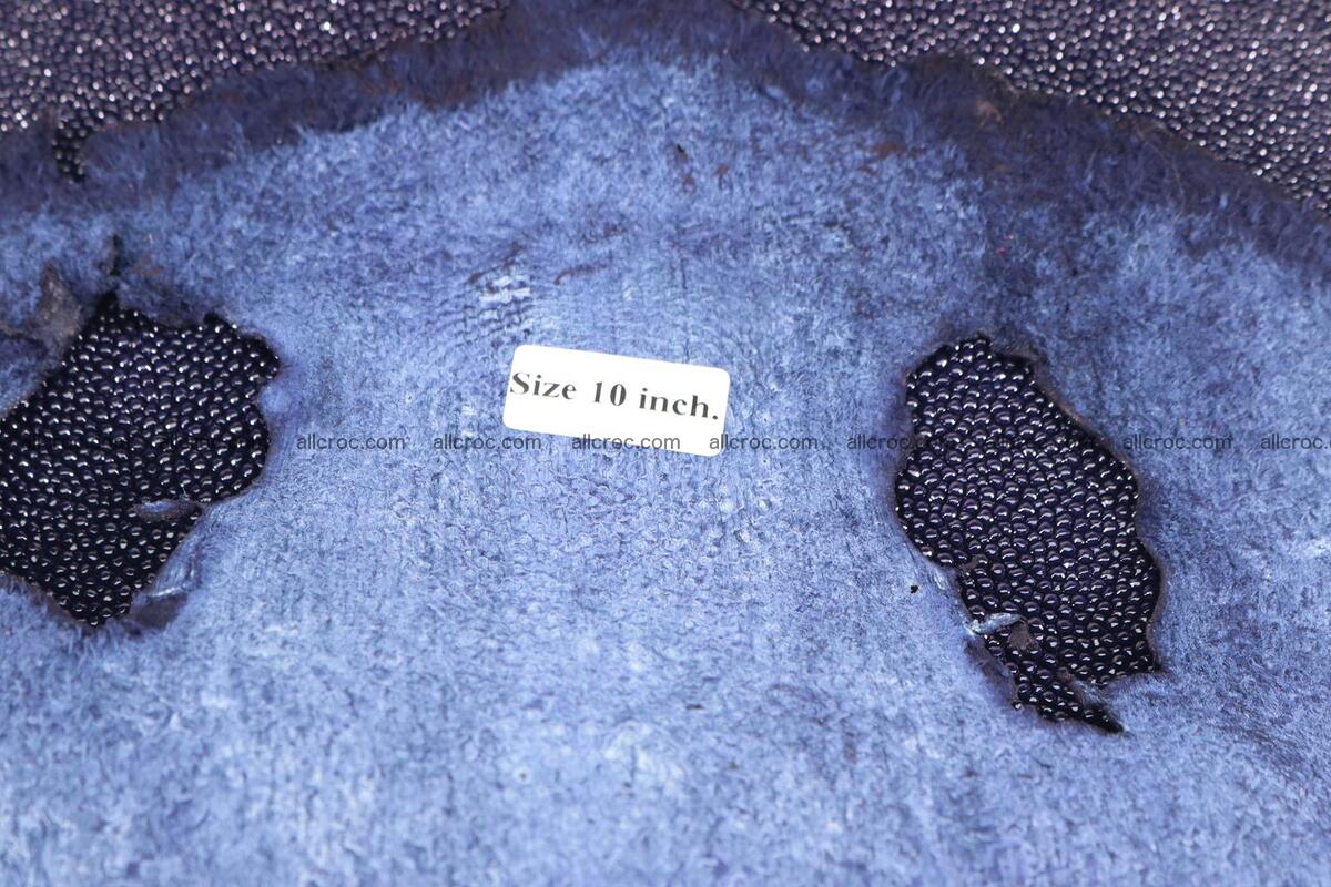 Stingray skin round shape 10 inches 1272 Foto 4
