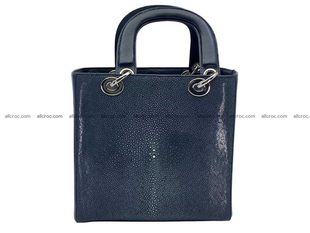 Polished stingray leather bag Dior style 2588 Foto 0