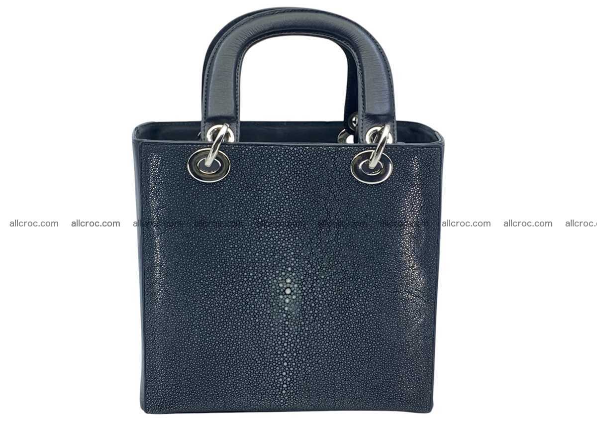 Polished stingray leather bag Dior style 2588 Foto 6