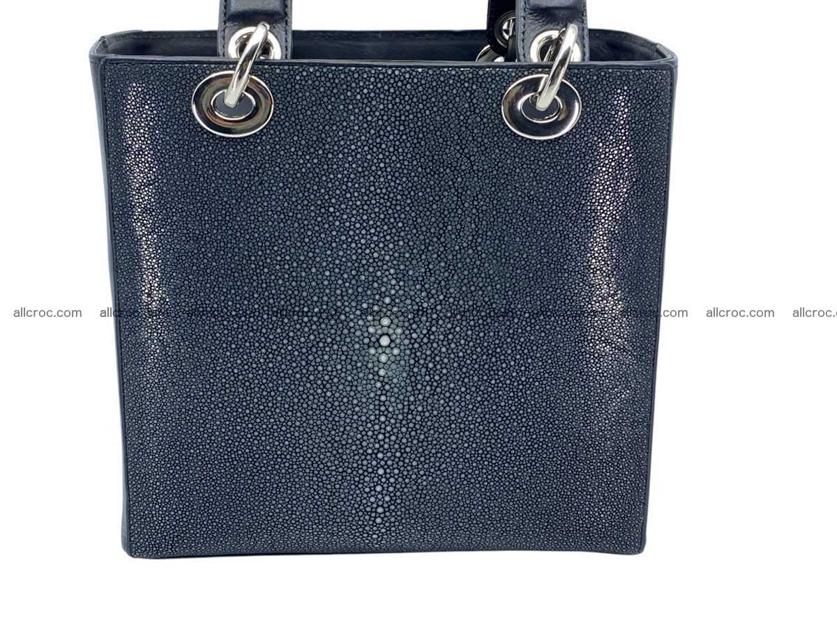 Polished stingray leather bag Dior style 2588 Foto 7