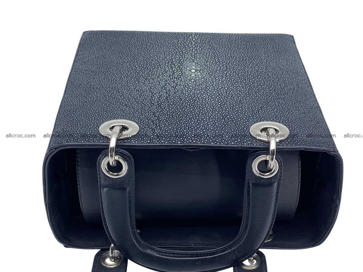 Polished stingray leather bag Dior style 2588 Foto 10