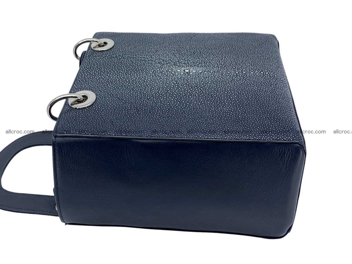 Polished stingray leather bag Dior style 2588 Foto 12