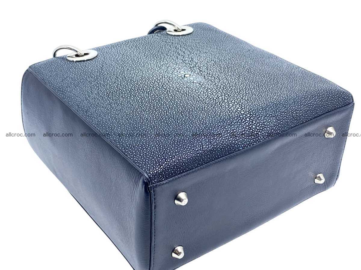 Polished stingray leather bag Dior style 2588 Foto 13