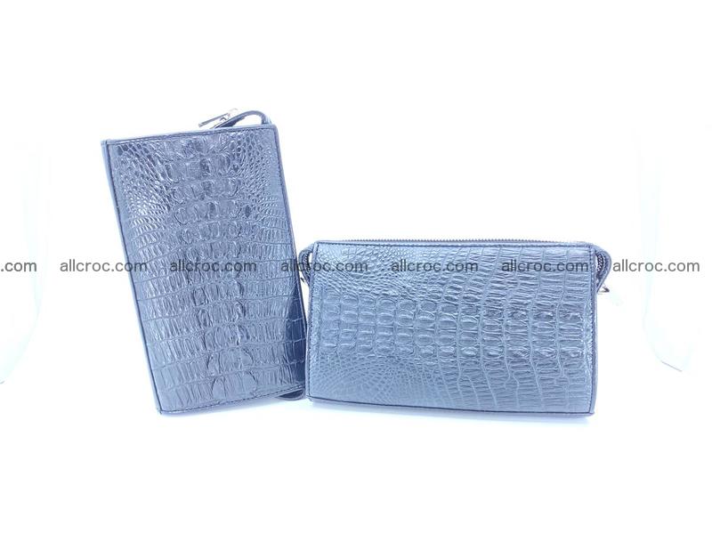 Purse for women from crocodile leather 548