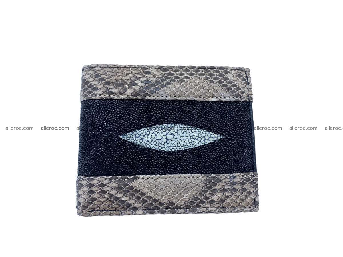 Python and Stingray skin wallet 2215 Foto 0