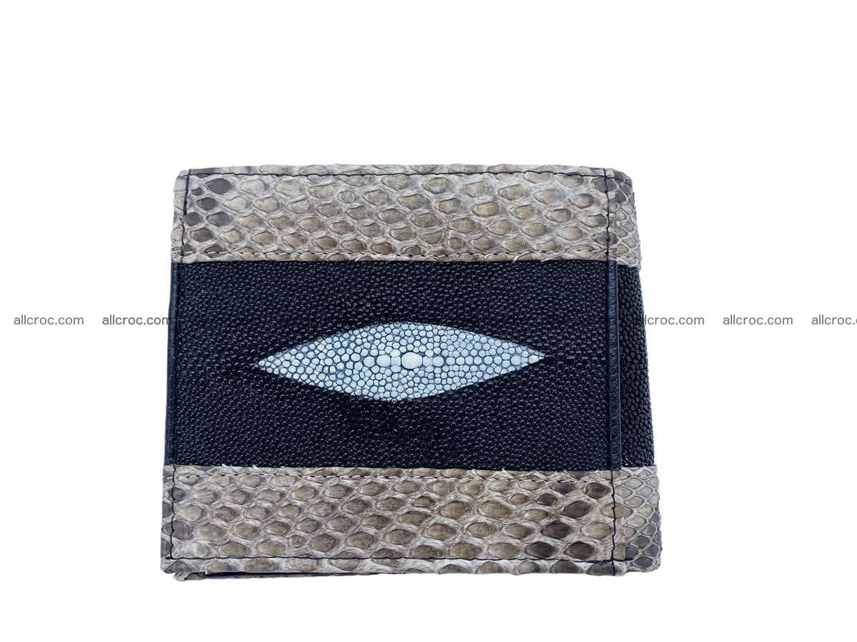 Python and Stingray skin wallet 2215 Foto 1