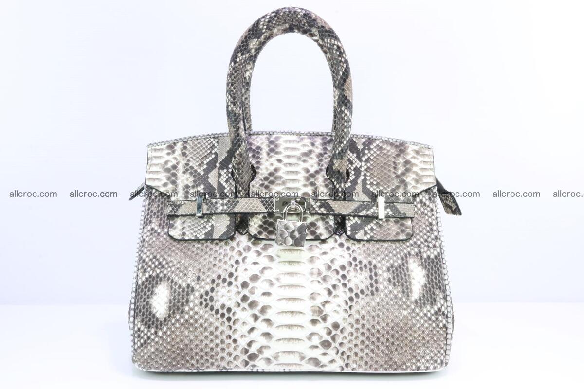 Python handbag for lady mini Birkin 178 Foto 0