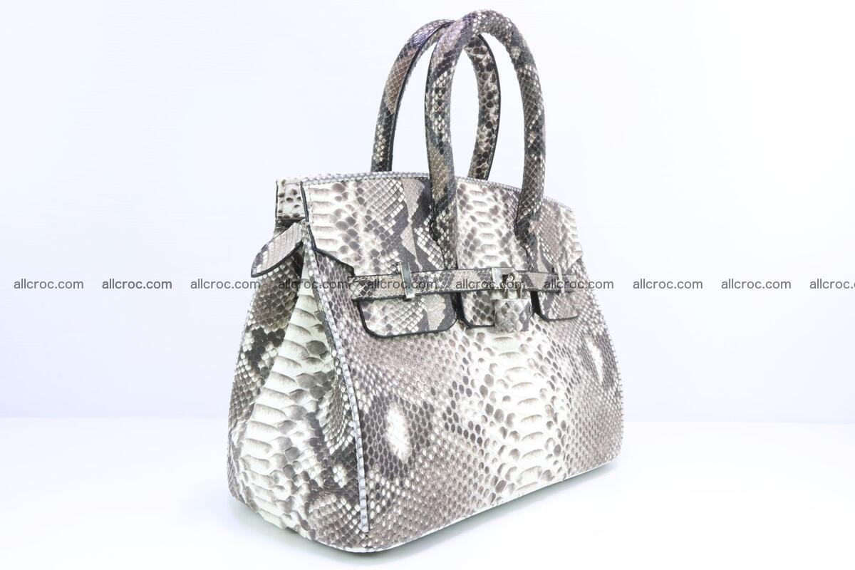 Python handbag for lady mini Birkin 178 Foto 1