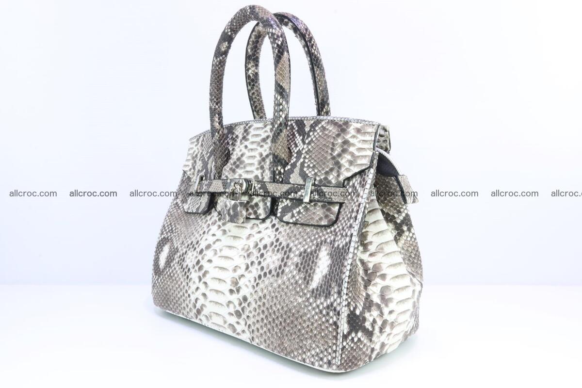 Python handbag for lady mini Birkin 178 Foto 2