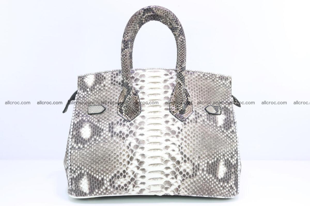 Python handbag for lady mini Birkin 178 Foto 3