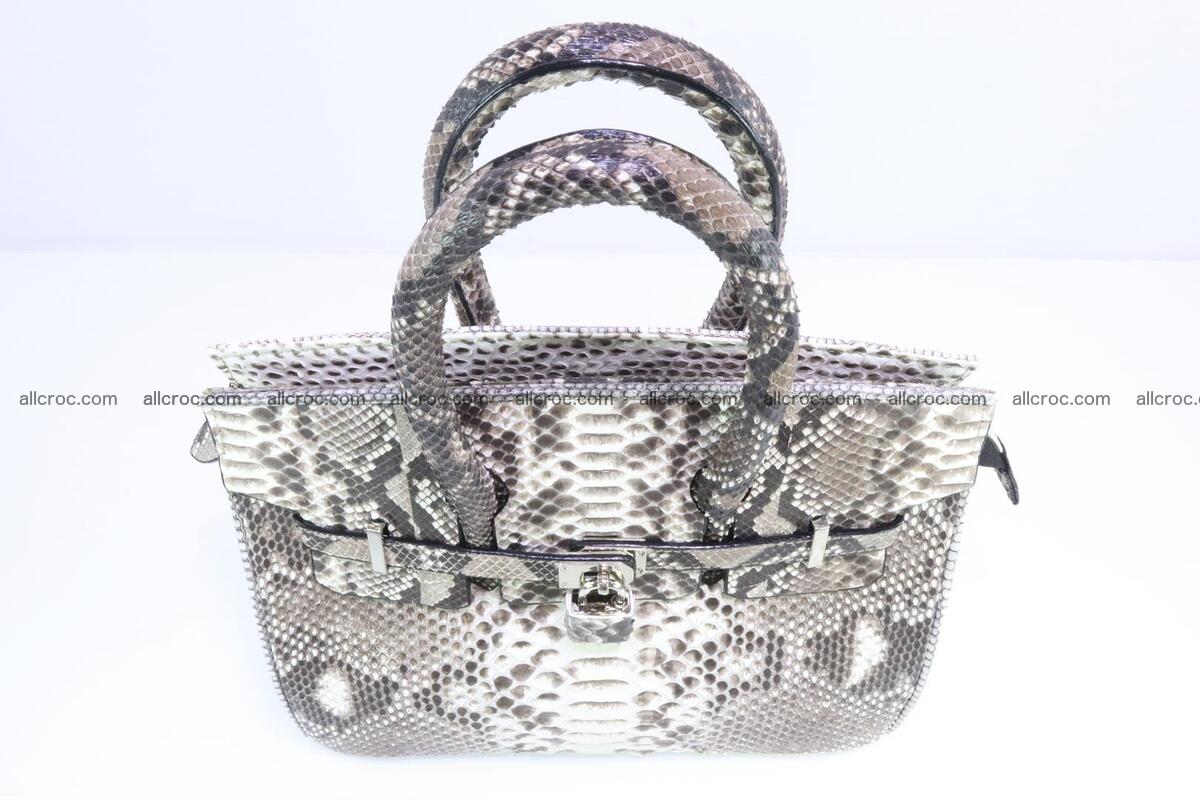 Python handbag for lady mini Birkin 178 Foto 5