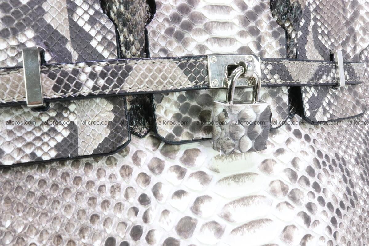 Python handbag for lady mini Birkin 178 Foto 6