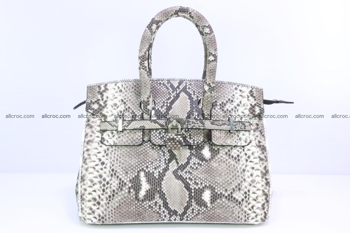 Python handbag for lady mini Birkin 179 Foto 0