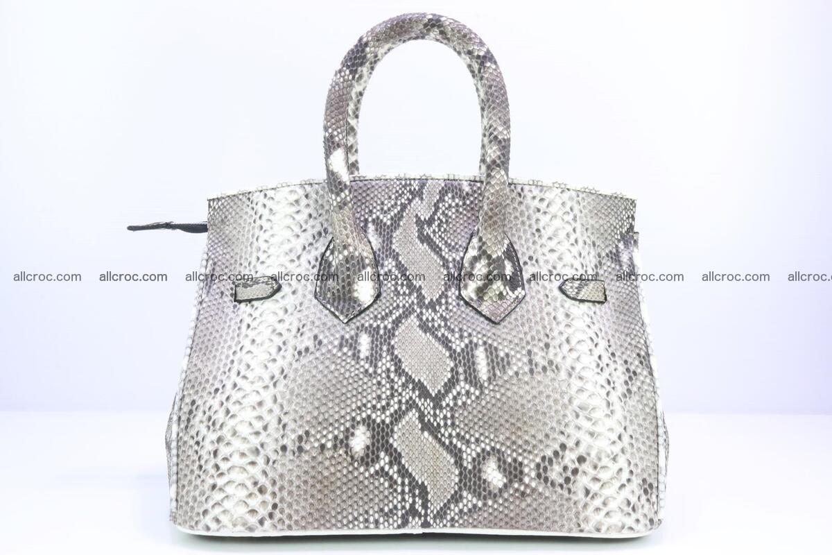 Python handbag for lady mini Birkin 179 Foto 3