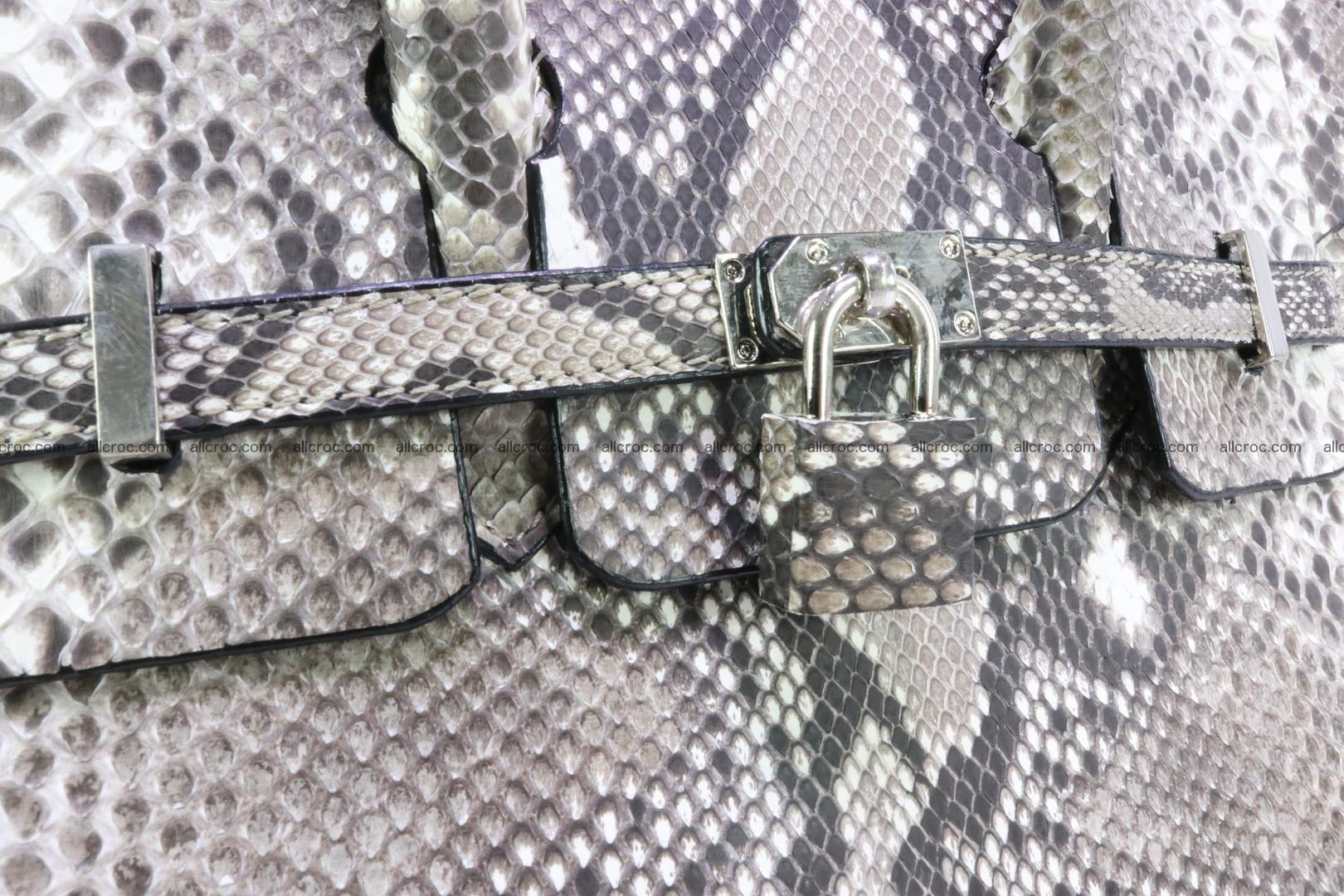 Python handbag for lady mini Birkin 179 Foto 6