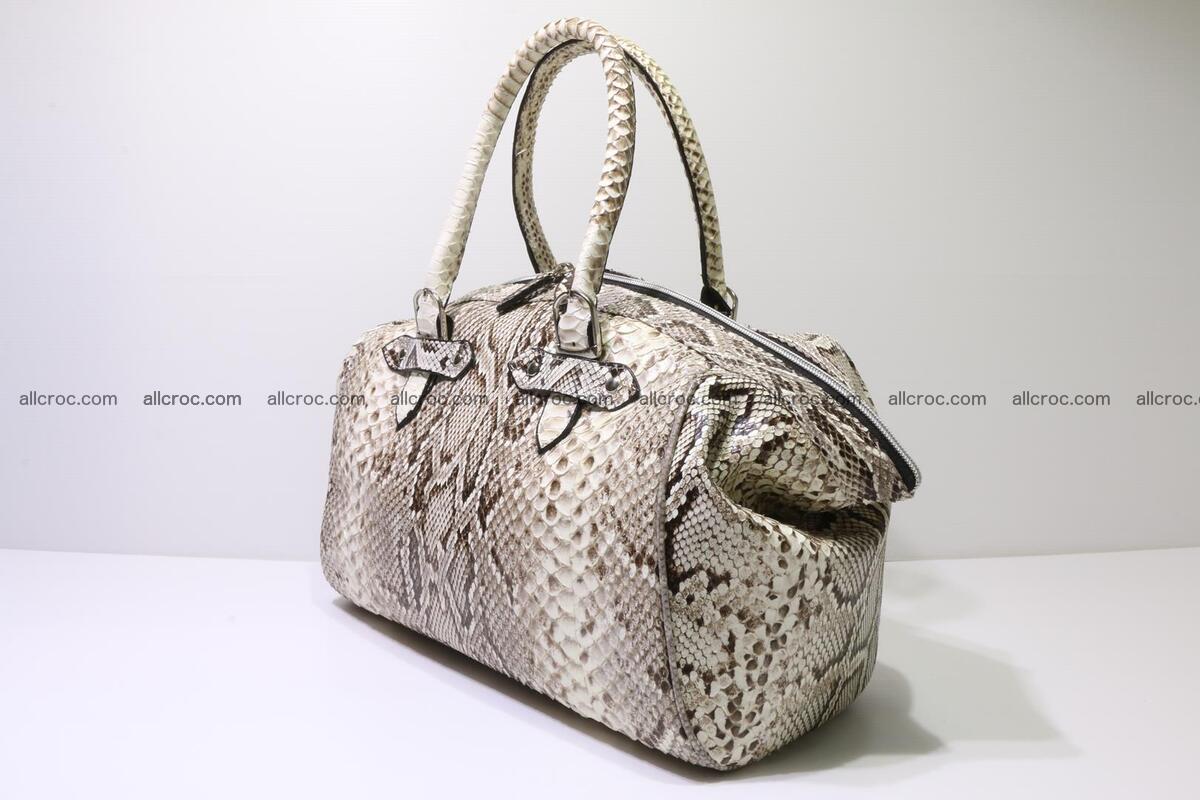 Python handbag for women from genuine python skin 219 Foto 1