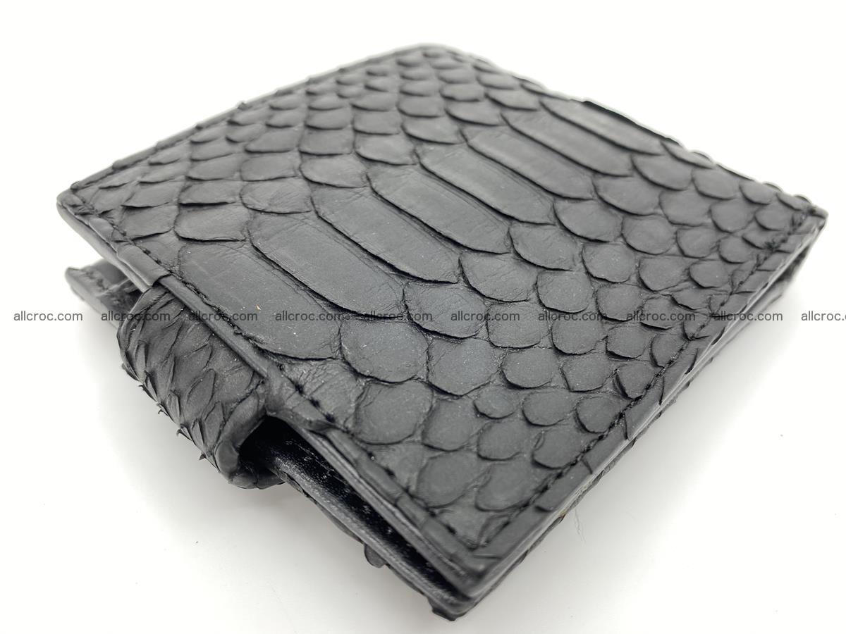 Python skin bifold wallet with coins pocket 2285 Foto 6
