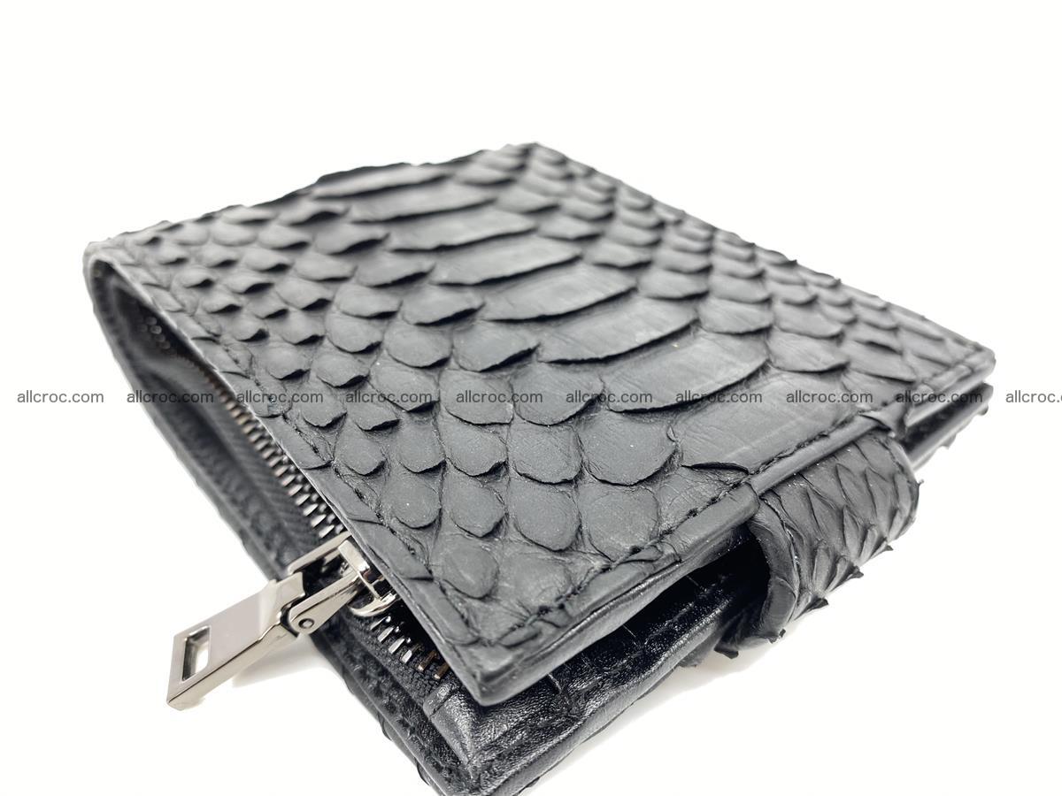 Python skin bifold wallet with coins pocket 2285 Foto 7