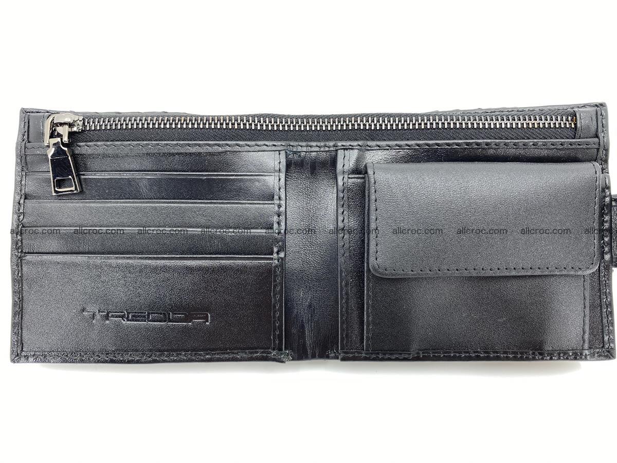 Python skin bifold wallet with coins pocket 2285 Foto 9