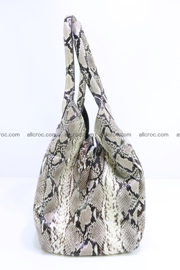 Python skin handbag for lady from genuine Python skin 196 Foto 4