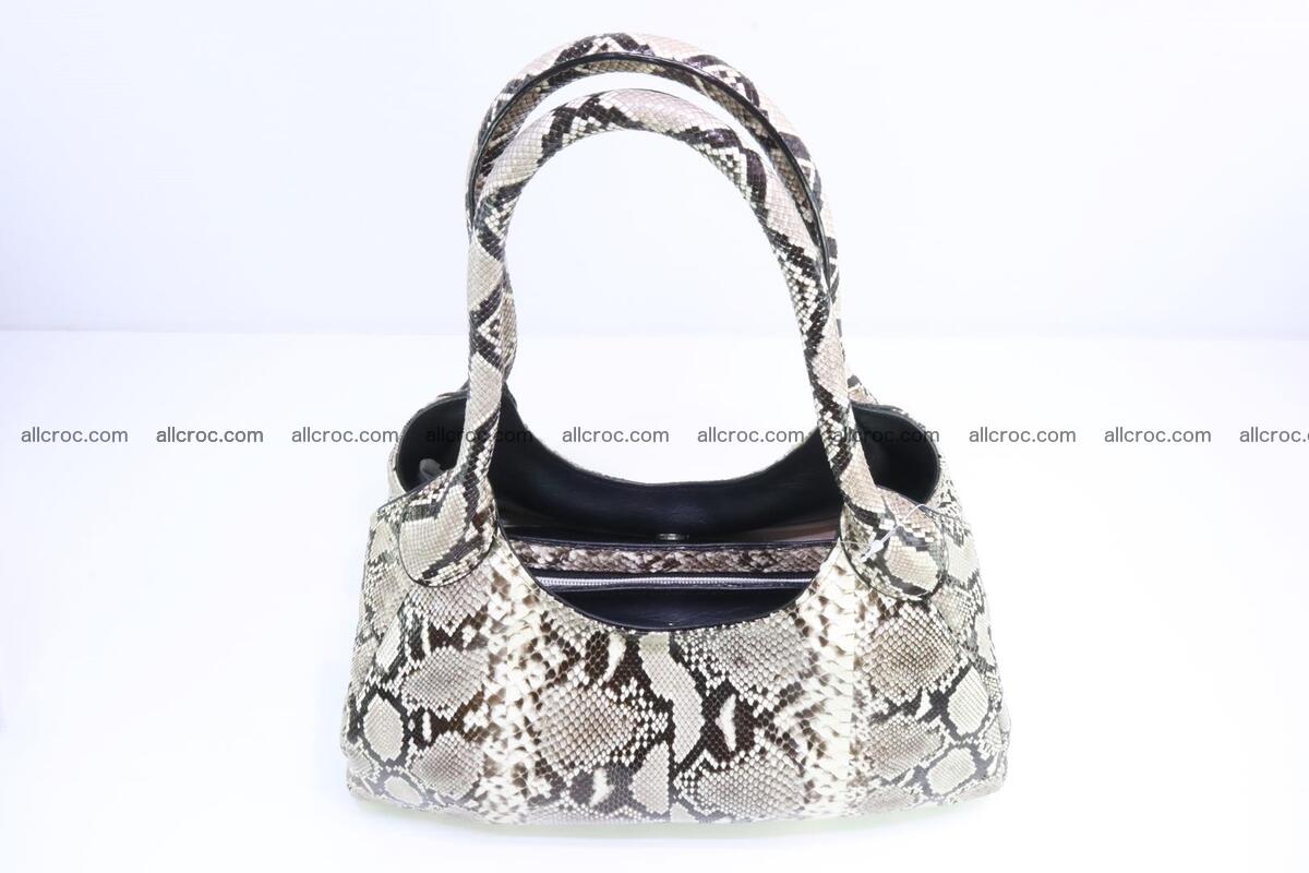 Python skin handbag for lady from genuine Python skin 196 Foto 3