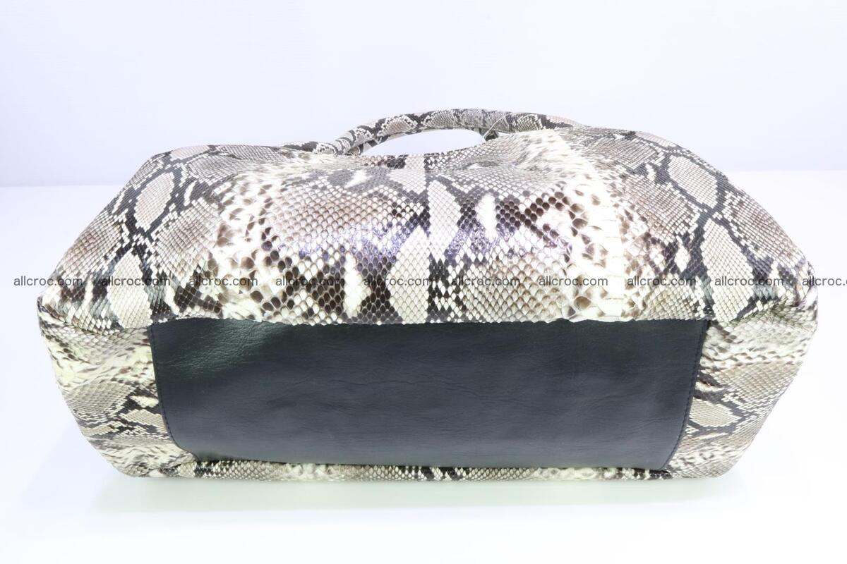 Python skin handbag for lady from genuine Python skin 196 Foto 5