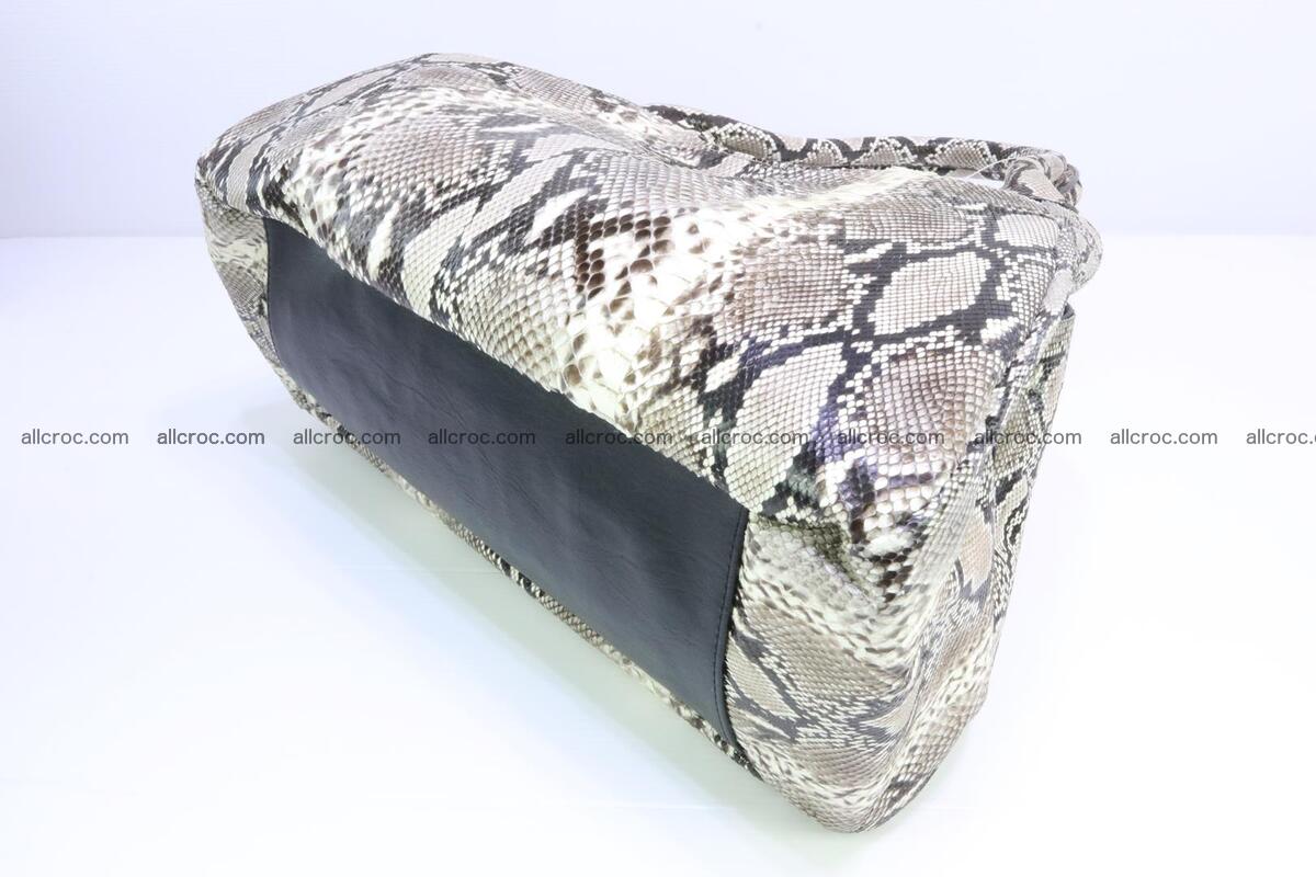 Python skin handbag for lady from genuine Python skin 196 Foto 7