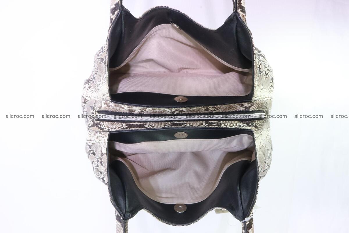 Python skin handbag for lady from genuine Python skin 196 Foto 8